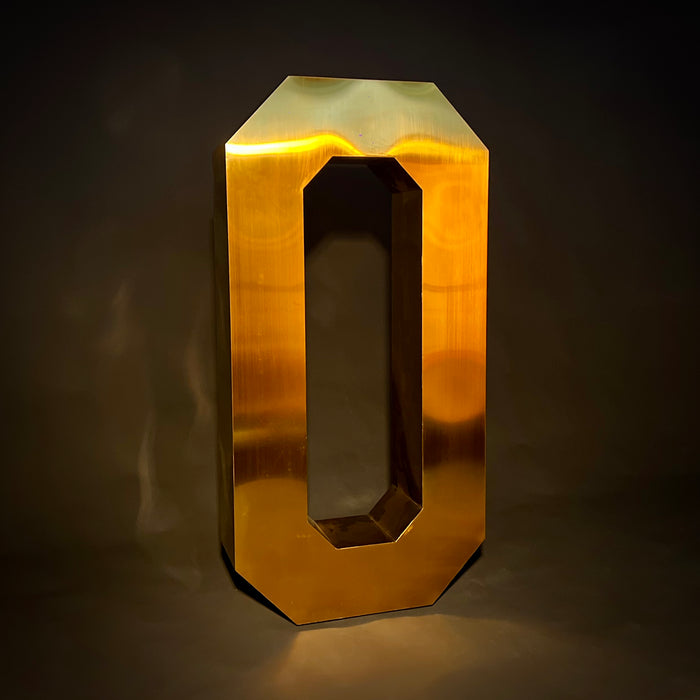 Gold Marquee Numbers
