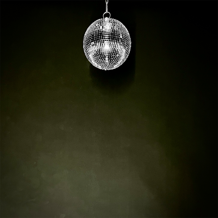 Silver Disco Ball (20cm)
