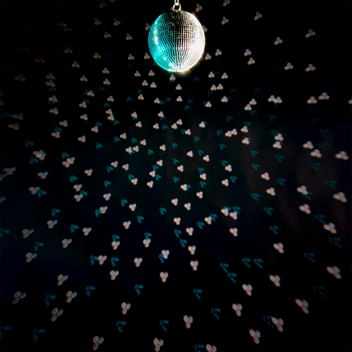 Silver Disco Ball (20cm)
