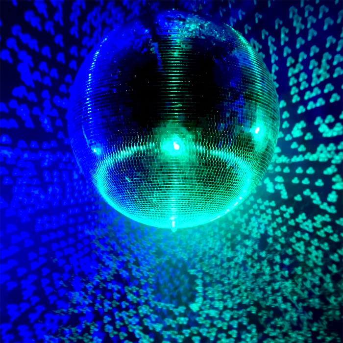 Silver Disco Ball (75cm)
