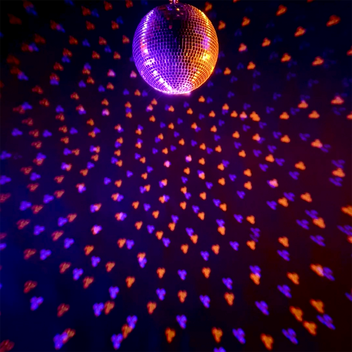 Silver Disco Ball (30cm)