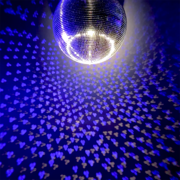 Silver Disco Ball (50cm)