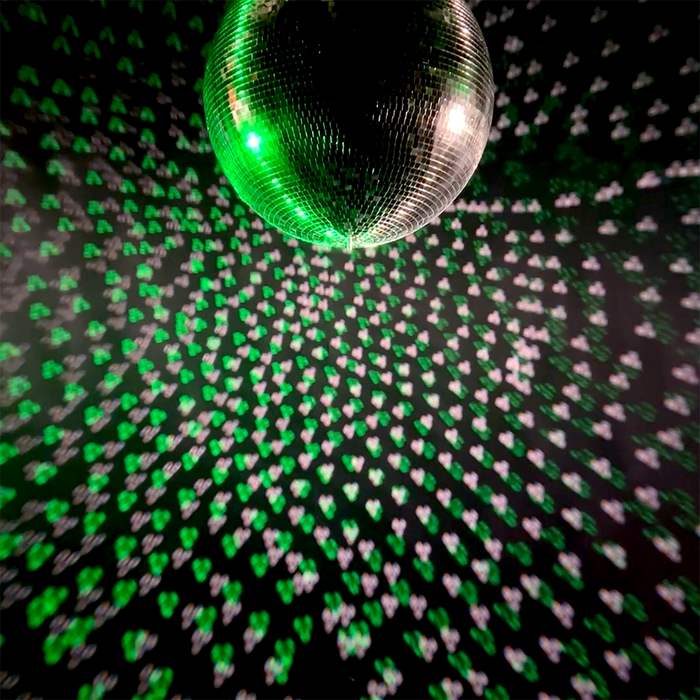 Silver Disco Ball (50cm)