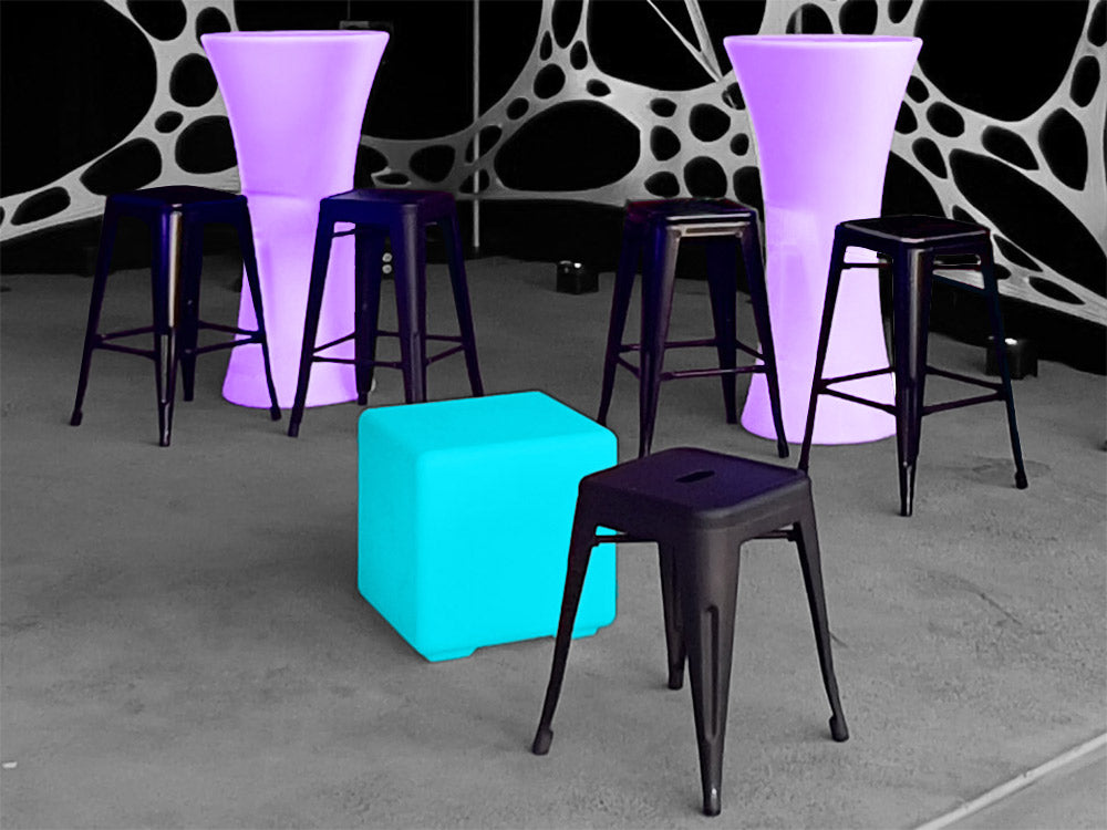 Glow Furniture Hire Sydney & Melbourne DJ Warehouse Hire