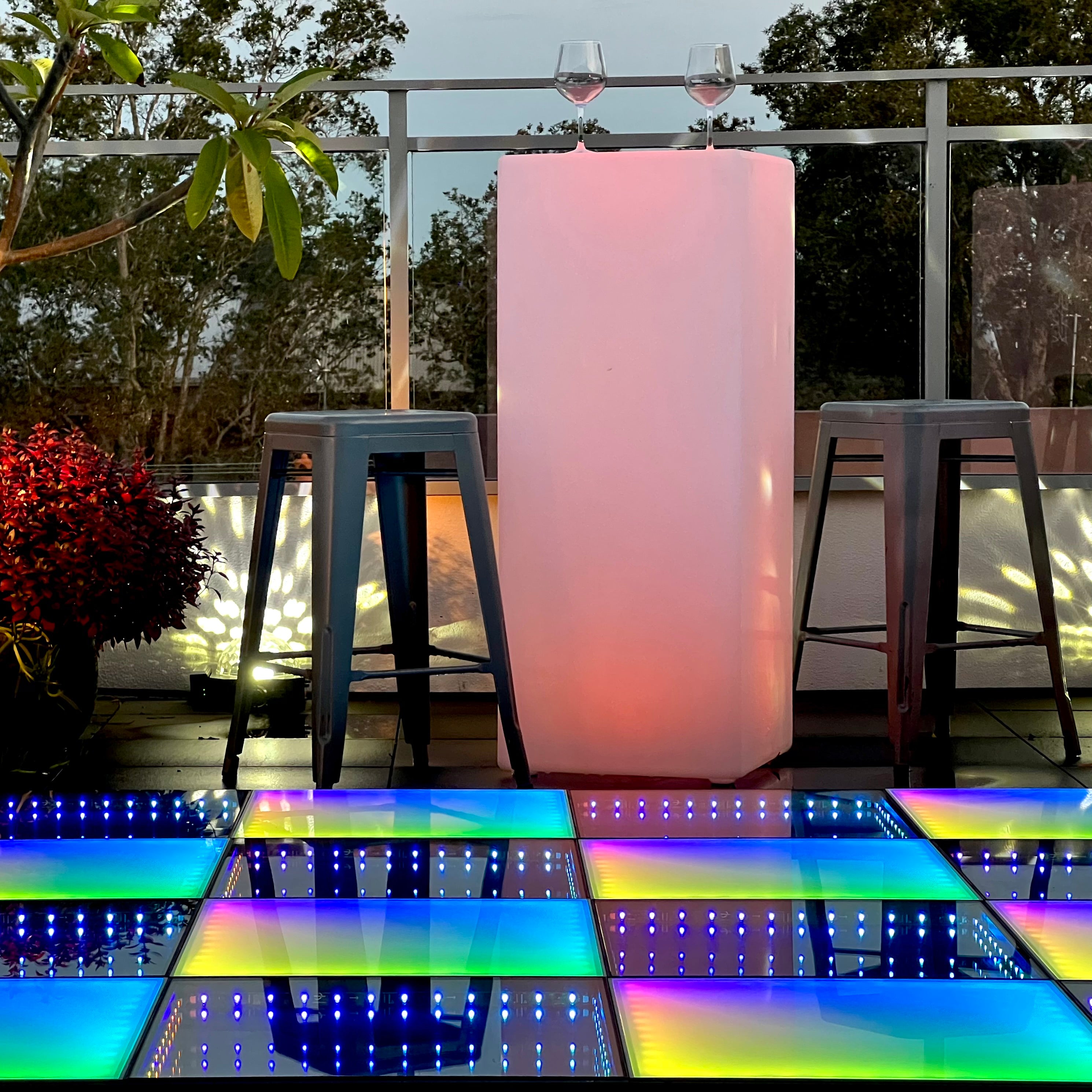 Light-Up Dance Floor