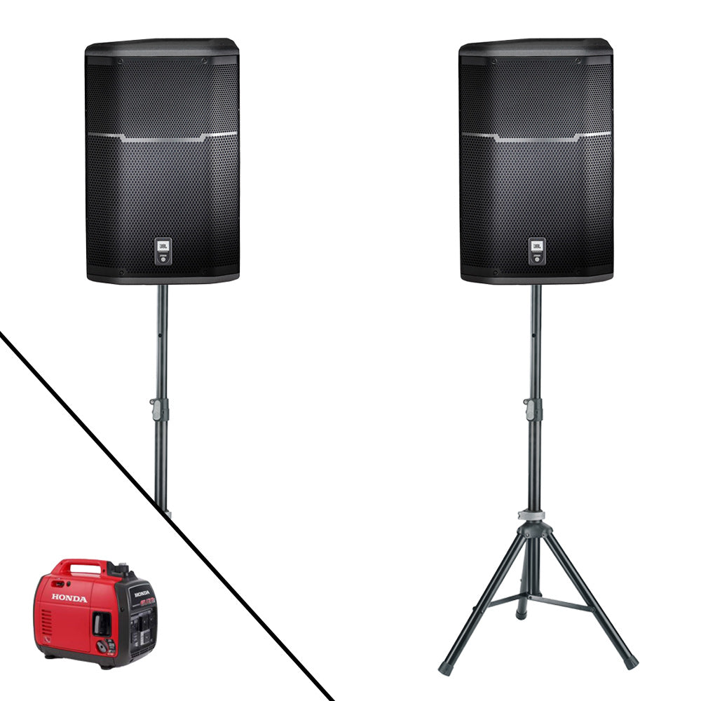 Portable Dance Floor Sound System with Generator