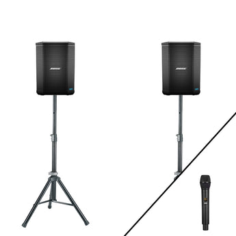 Portable PA System - 1 x Wireless Handheld Microphone