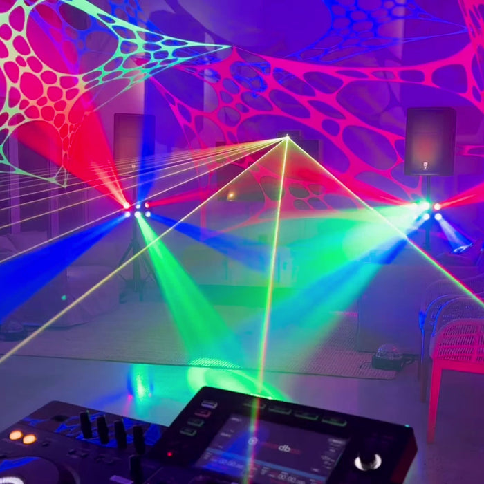 UV Neon Laser + Sound