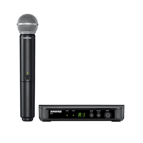 Shure BLX SM58 Wireless Handheld Microphone – DJ Warehouse Hire