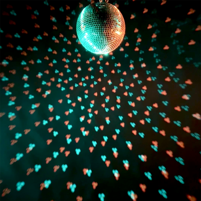 Silver Disco Ball (30cm)