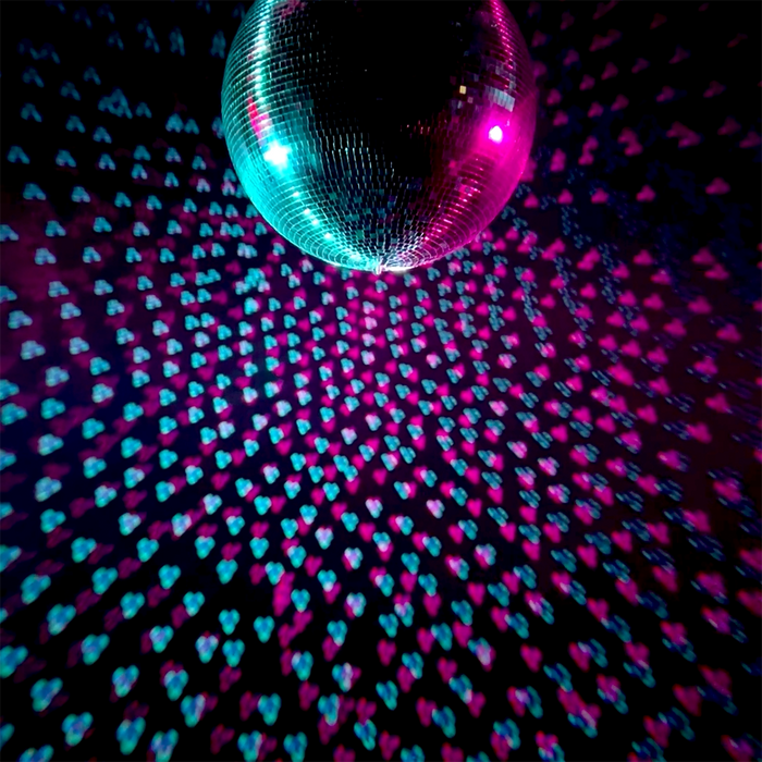 Silver Disco Ball (50cm)