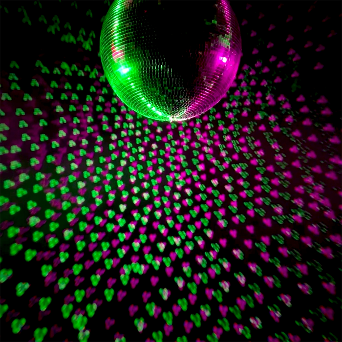 Silver Disco Ball (50cm)