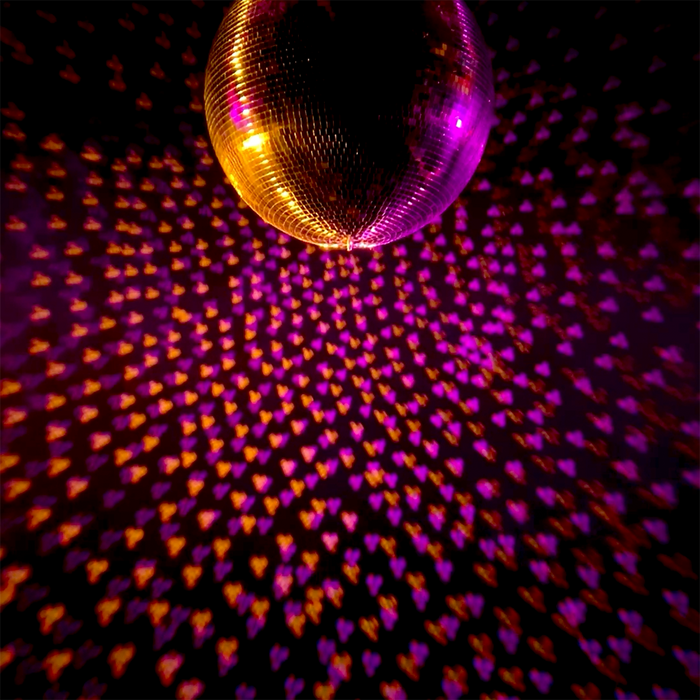 Silver Disco Ball (50cm)