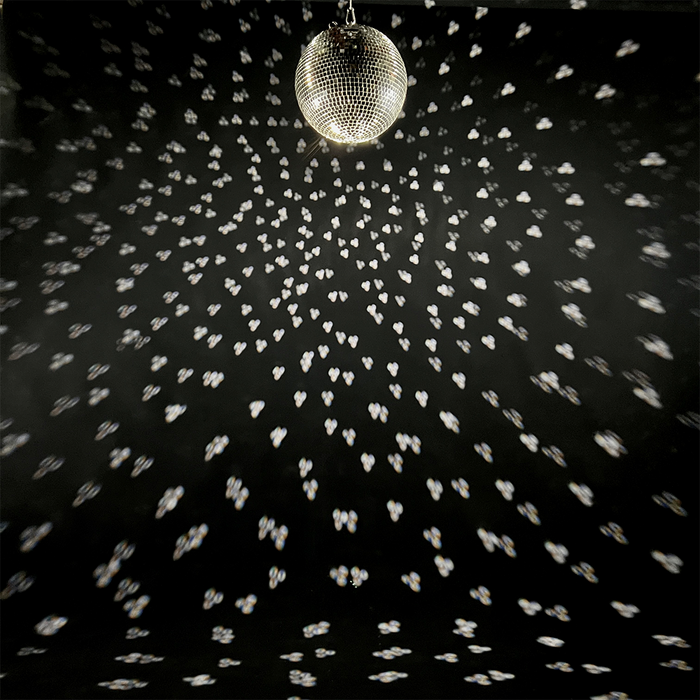 Silver Disco Ball (30cm)
