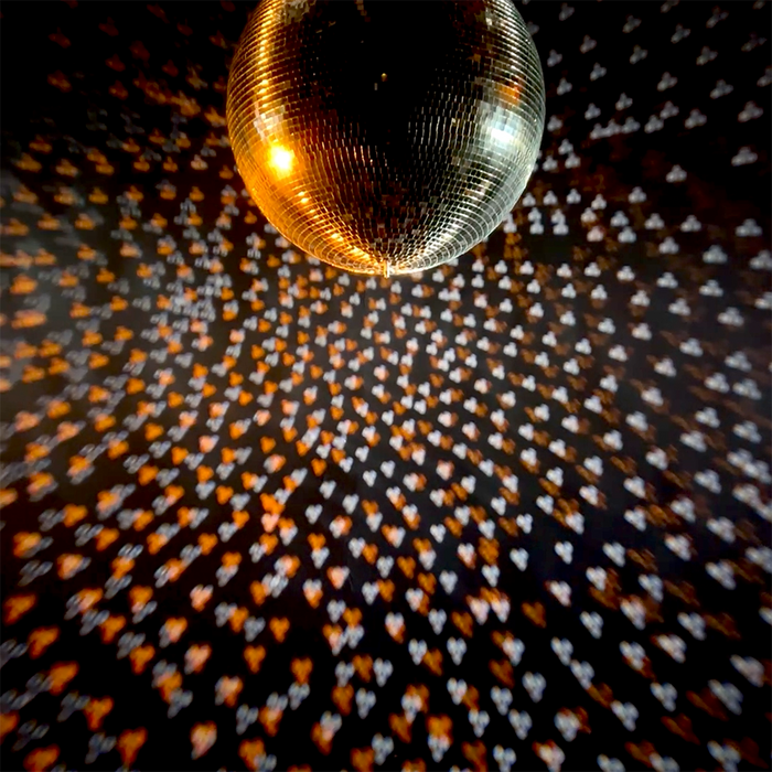 Silver Disco Ball (50cm)