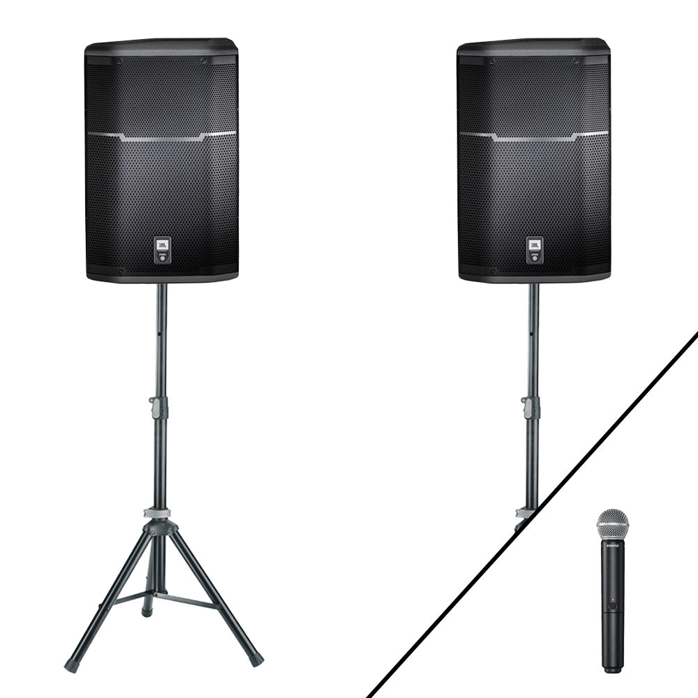 Sports Oval PA System - Single Wireless Handheld Microphone