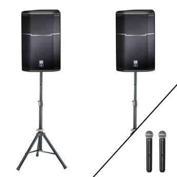 Sports Oval PA System - Dual Wireless Handheld Microphones
