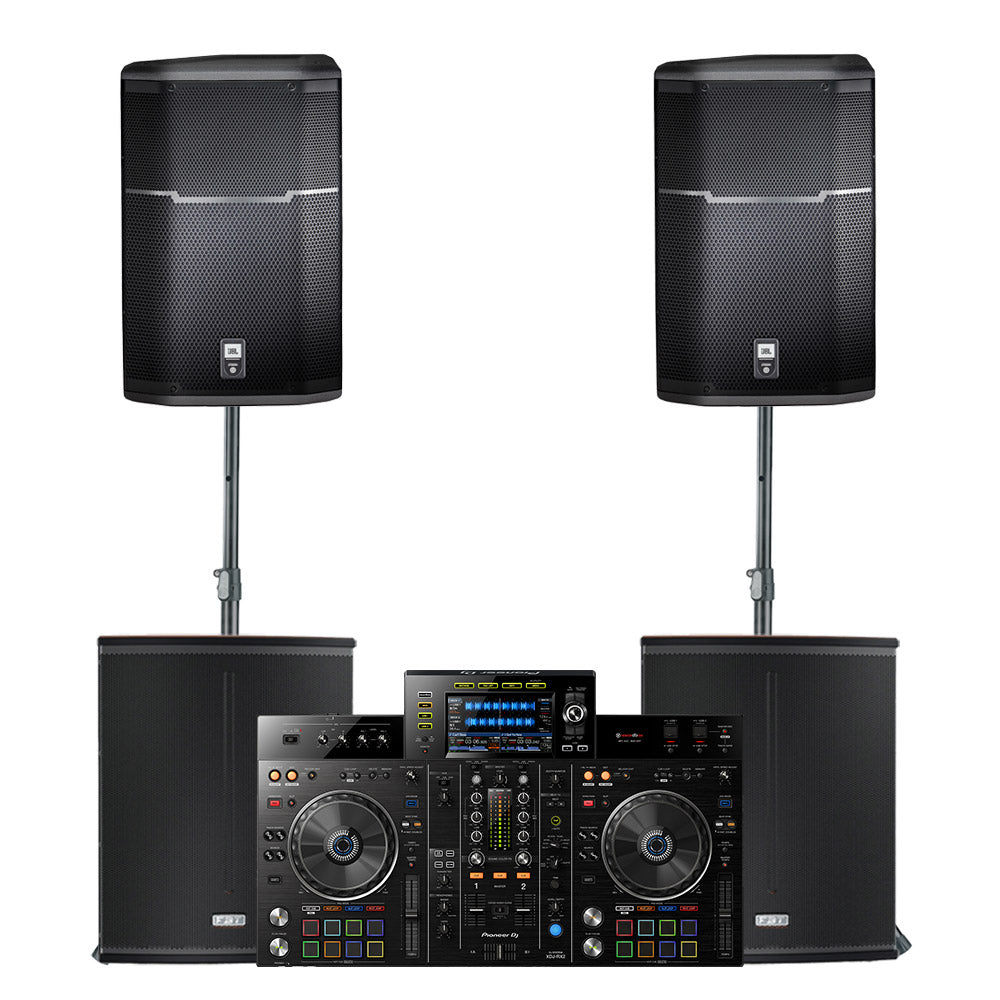 Standard DJ System + 2 x Subwoofers