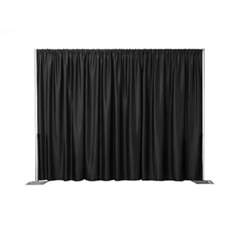 Black Curtain Wall Front
