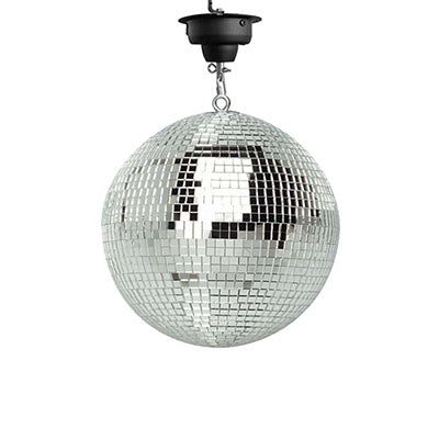 Mirror Ball 20" / 50cm with Motor Front