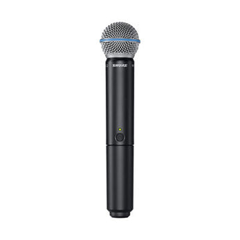 Shure BETA58A Handheld Wireless Microphone Front